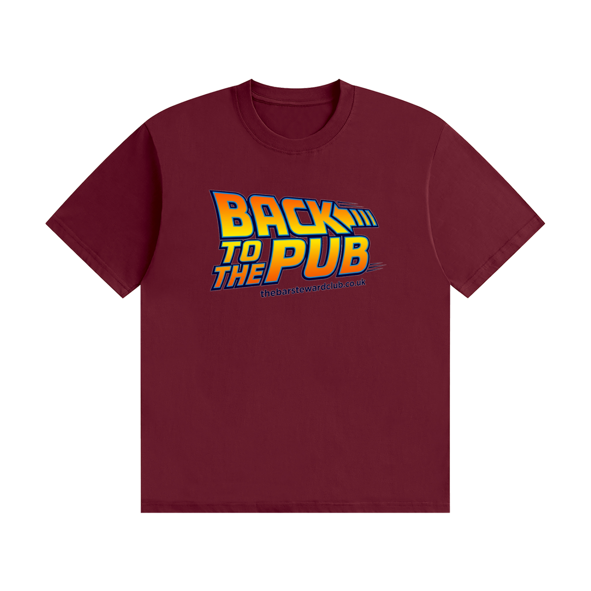 Back to the Pub T-Shirt | Retro Movie Parody Slogan Tee