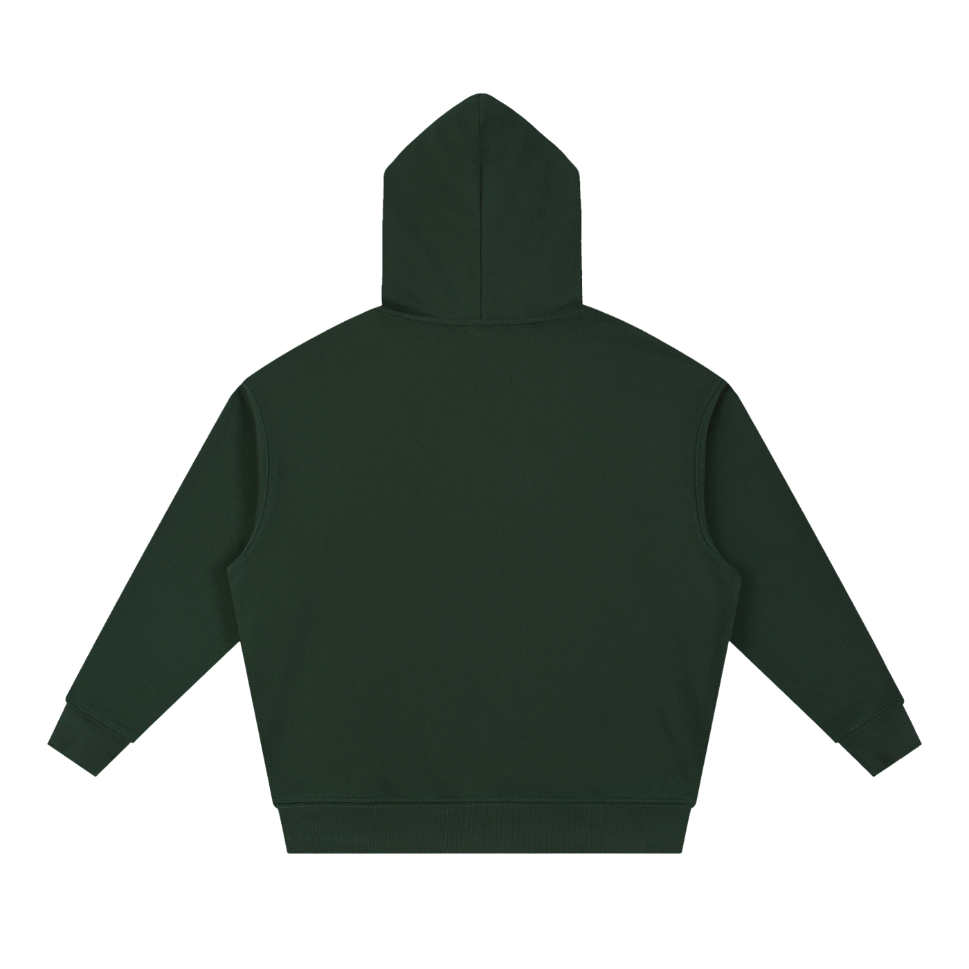 Torn Paper Collage Print Hoodie – Heavyweight Oversized Streetwear