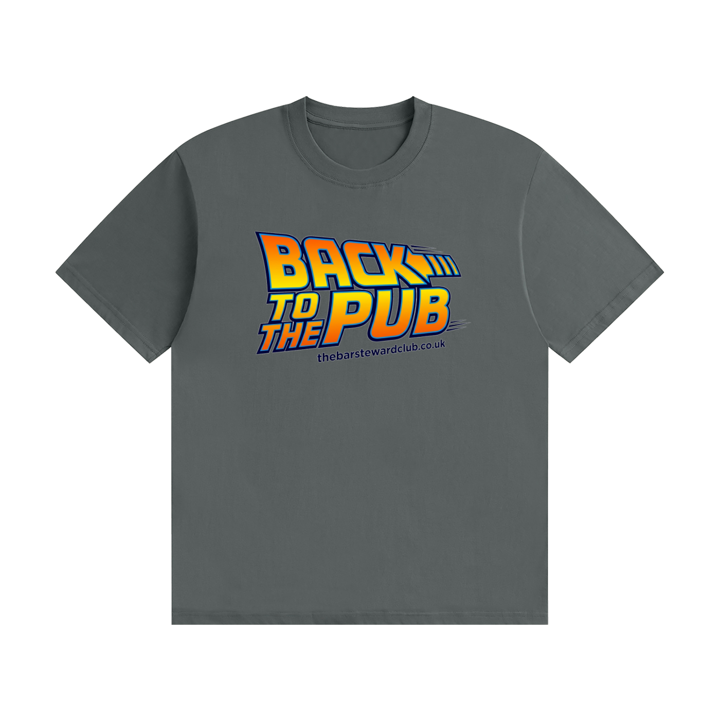 Back to the Pub T-Shirt | Retro Movie Parody Slogan Tee