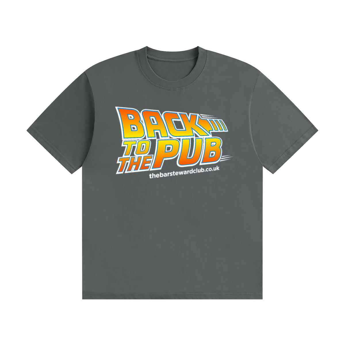 Back to the Pub T-Shirt | Retro Movie Parody Slogan Tee