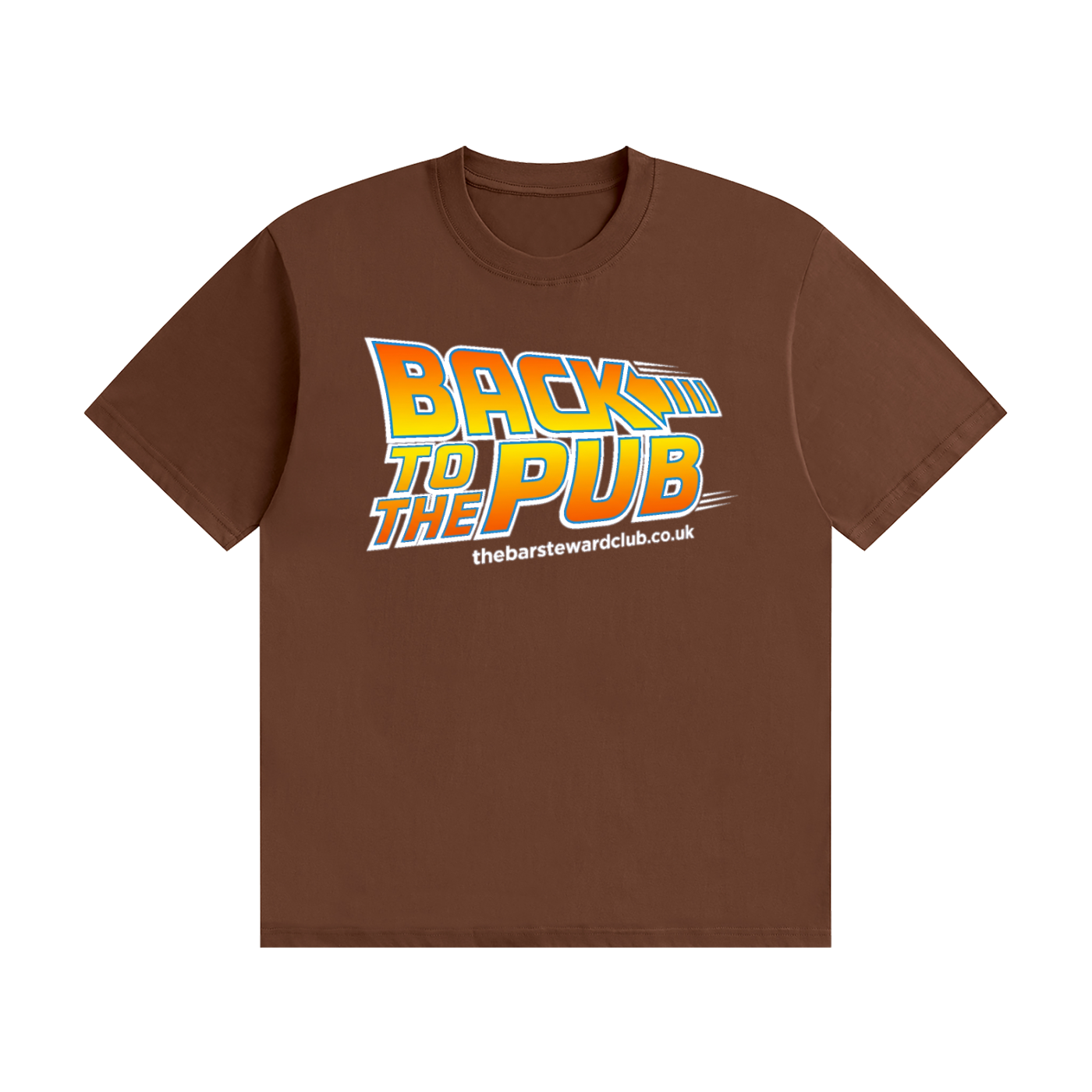 Back to the Pub T-Shirt | Retro Movie Parody Slogan Tee