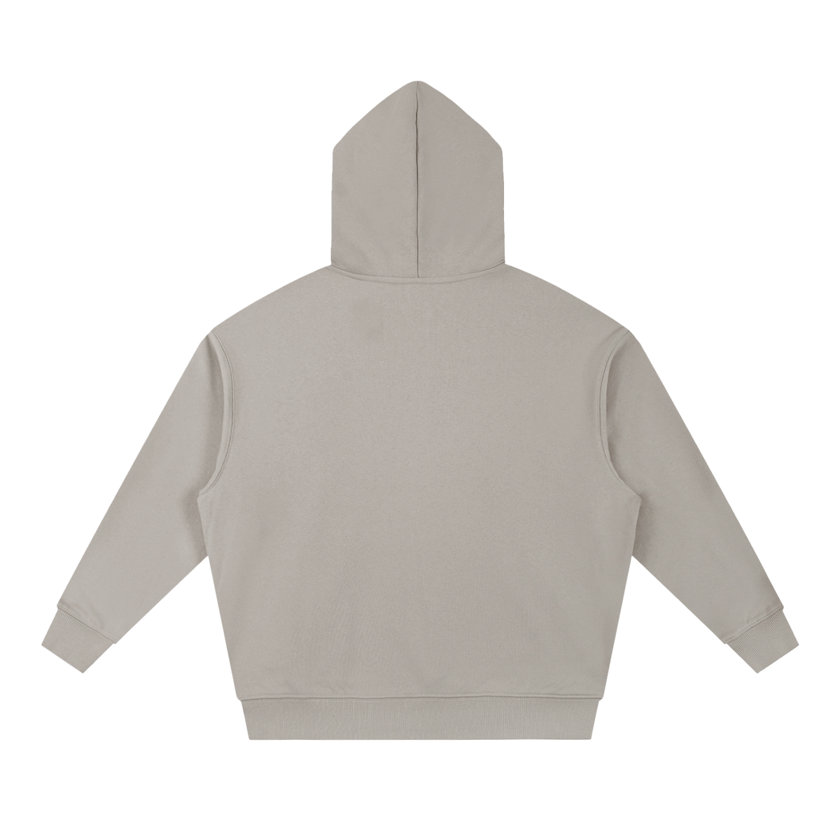 Cracked Stone Smiley Print Hoodie – Heavyweight Oversized Streetwear