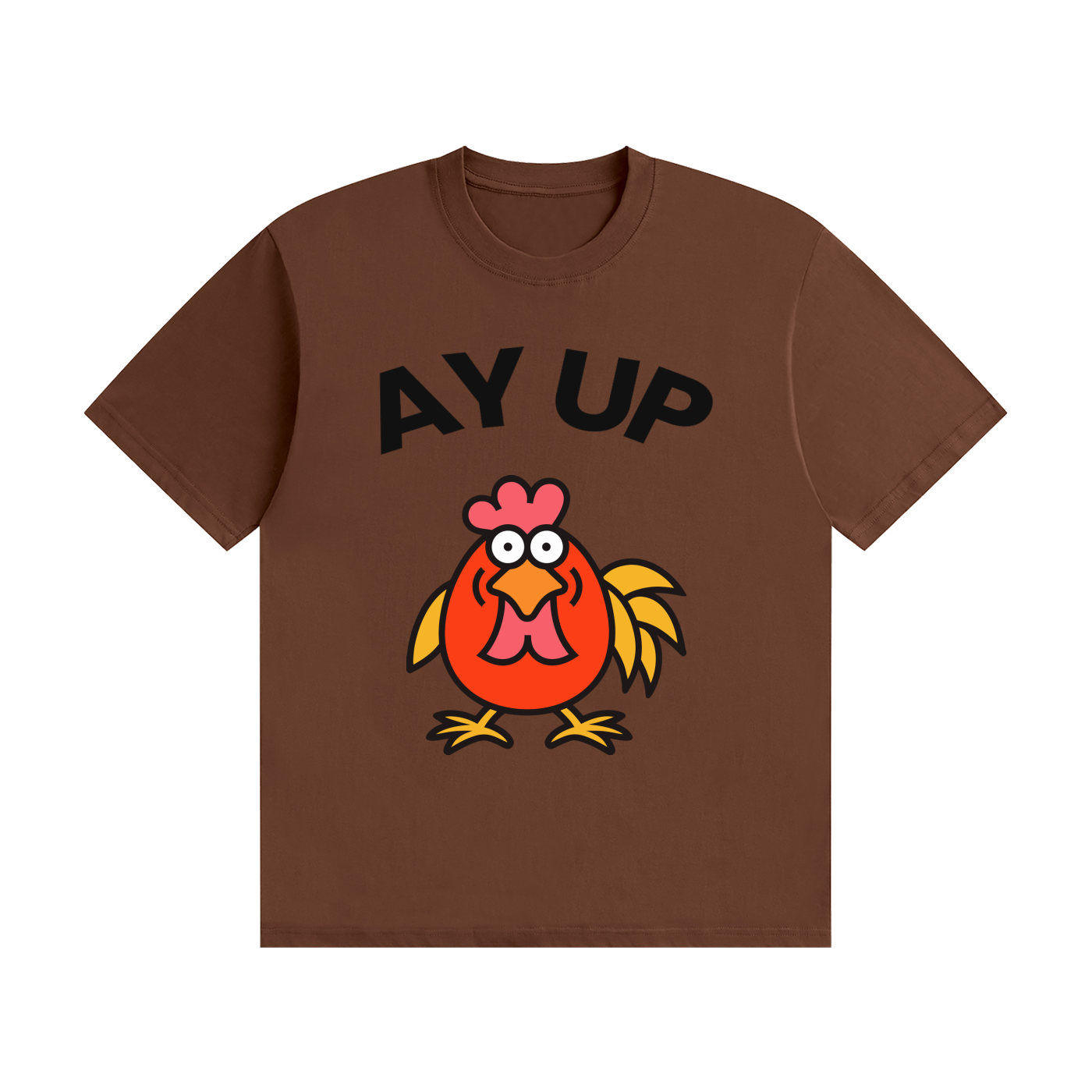 Ay Up Cock T-Shirt | East Midlands Slogan Tee