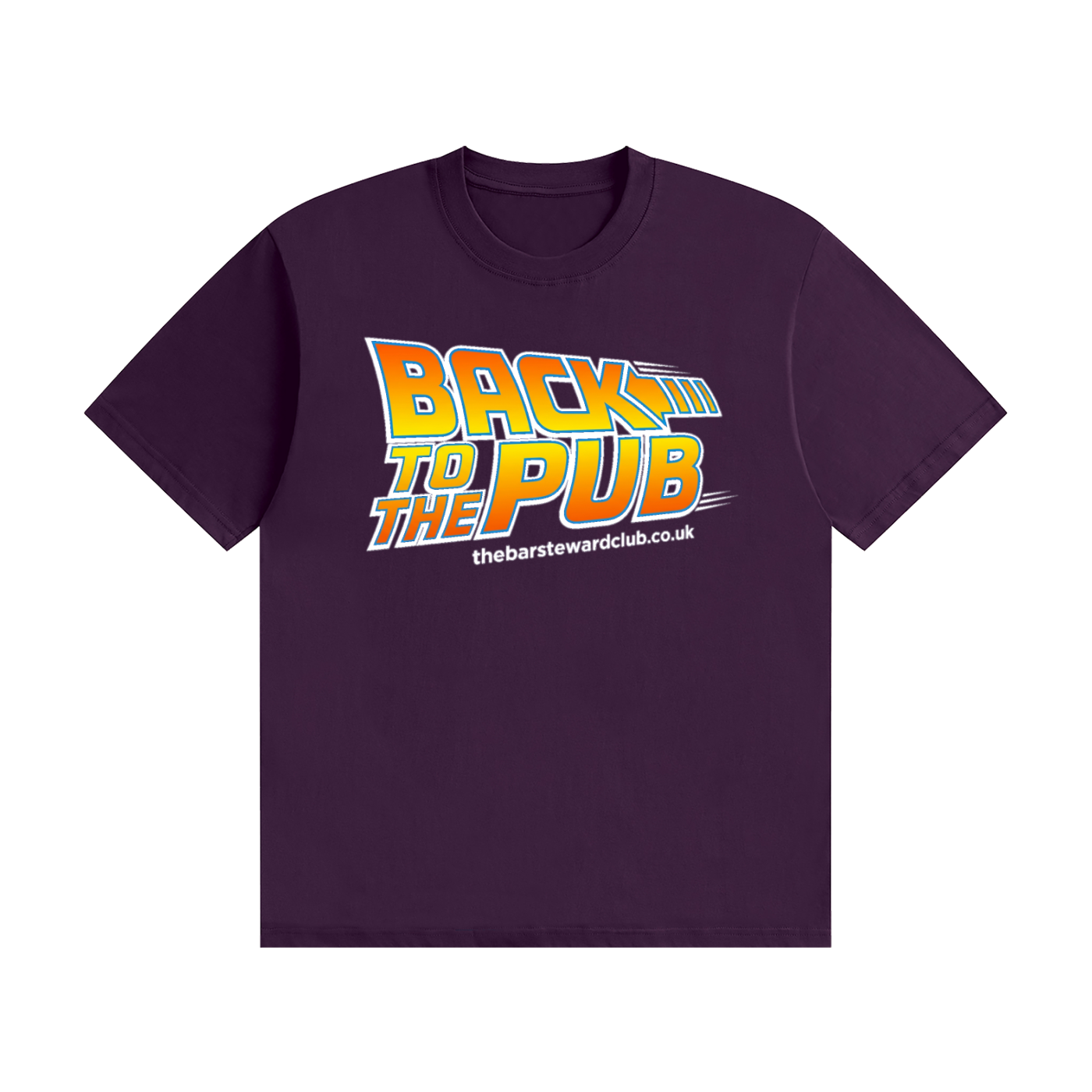 Back to the Pub T-Shirt | Retro Movie Parody Slogan Tee