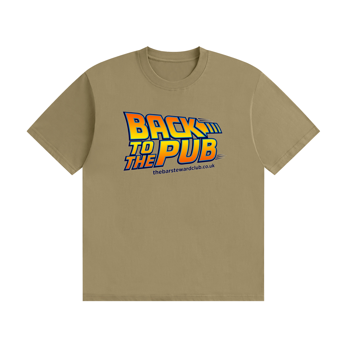 Back to the Pub T-Shirt | Retro Movie Parody Slogan Tee