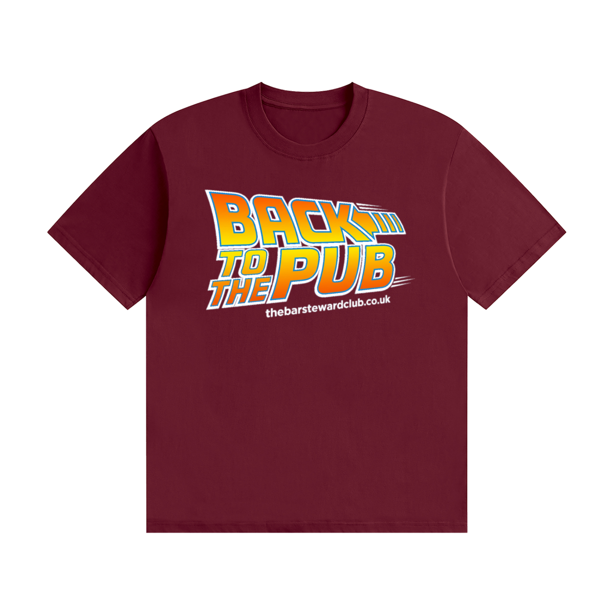 Back to the Pub T-Shirt | Retro Movie Parody Slogan Tee