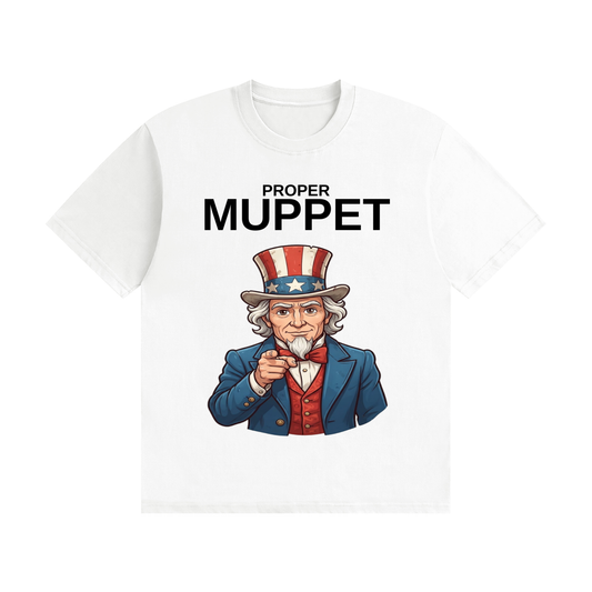Proper Muppet T-Shirt - funny British insult slogan tee, photo 1