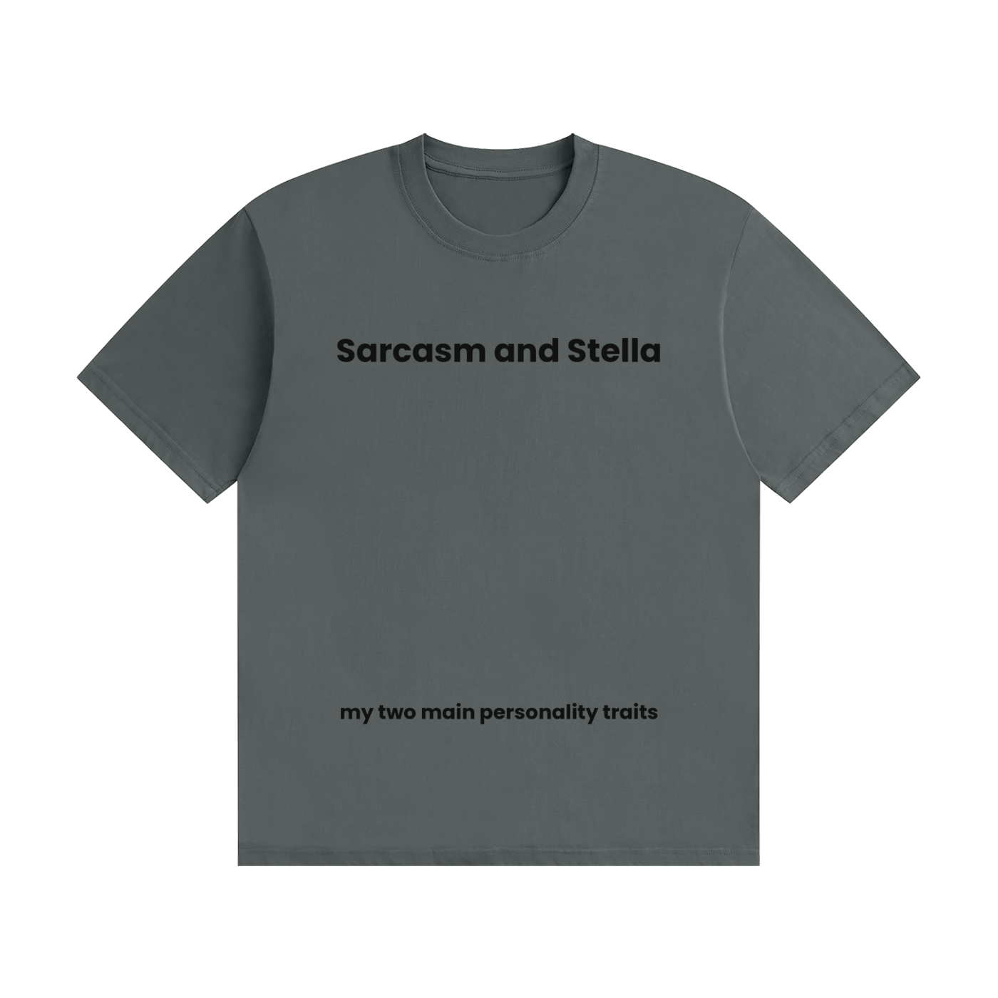 Sarcasm and Stella T-Shirt | Funny Drinking Tee