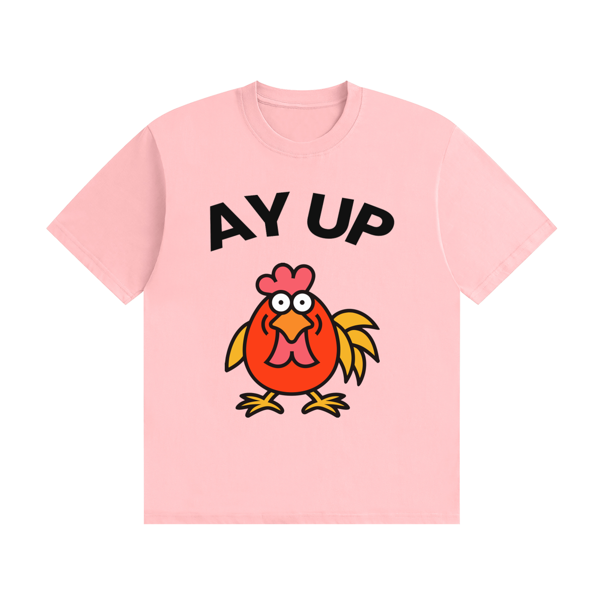 Ay Up Cock T-Shirt | East Midlands Slogan Tee