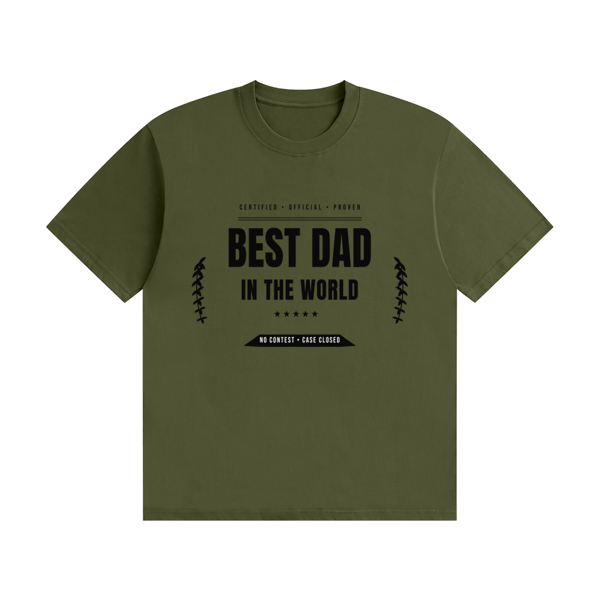 Best Dad In The World T-Shirt | Funny Father's Day Tee
