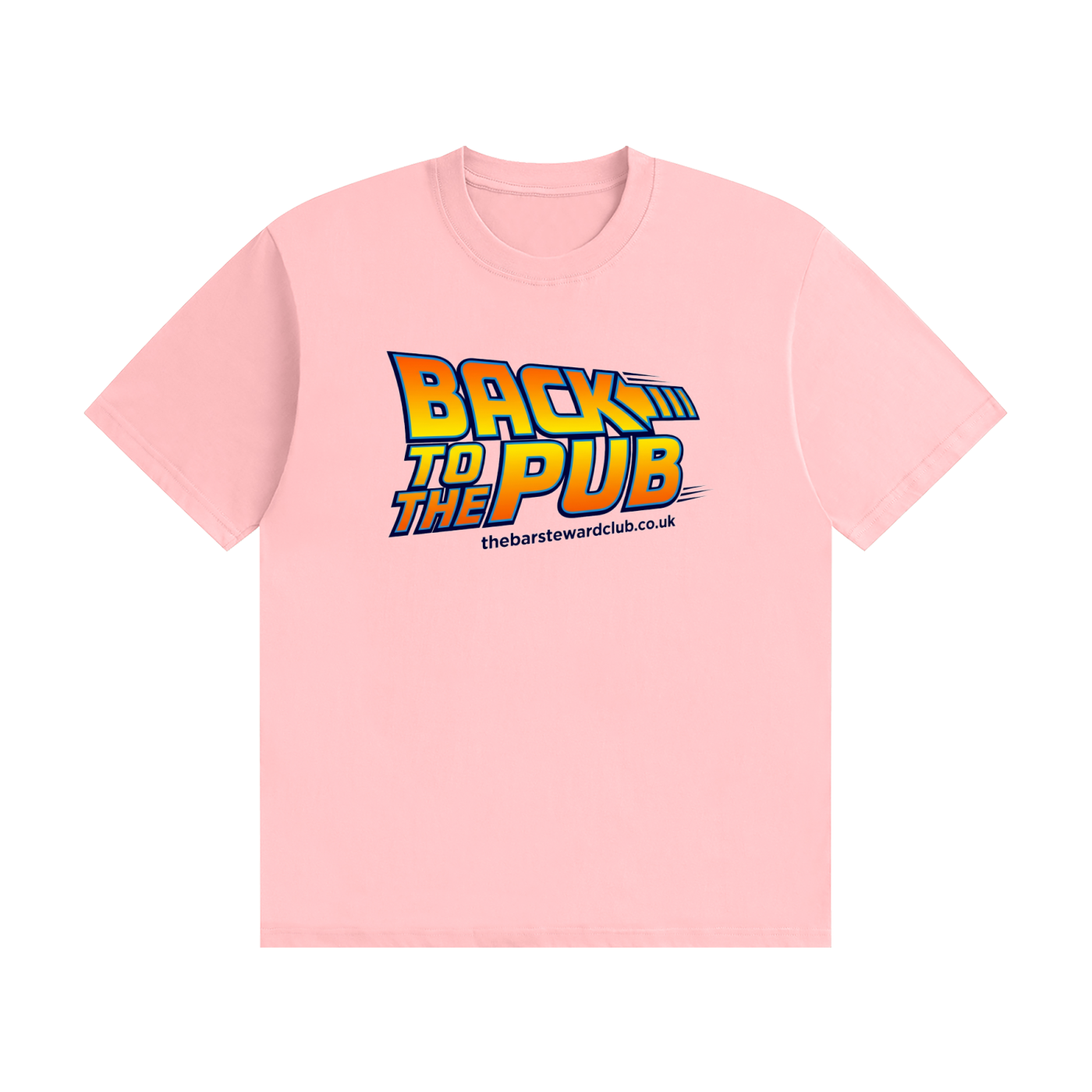 Back to the Pub T-Shirt | Retro Movie Parody Slogan Tee