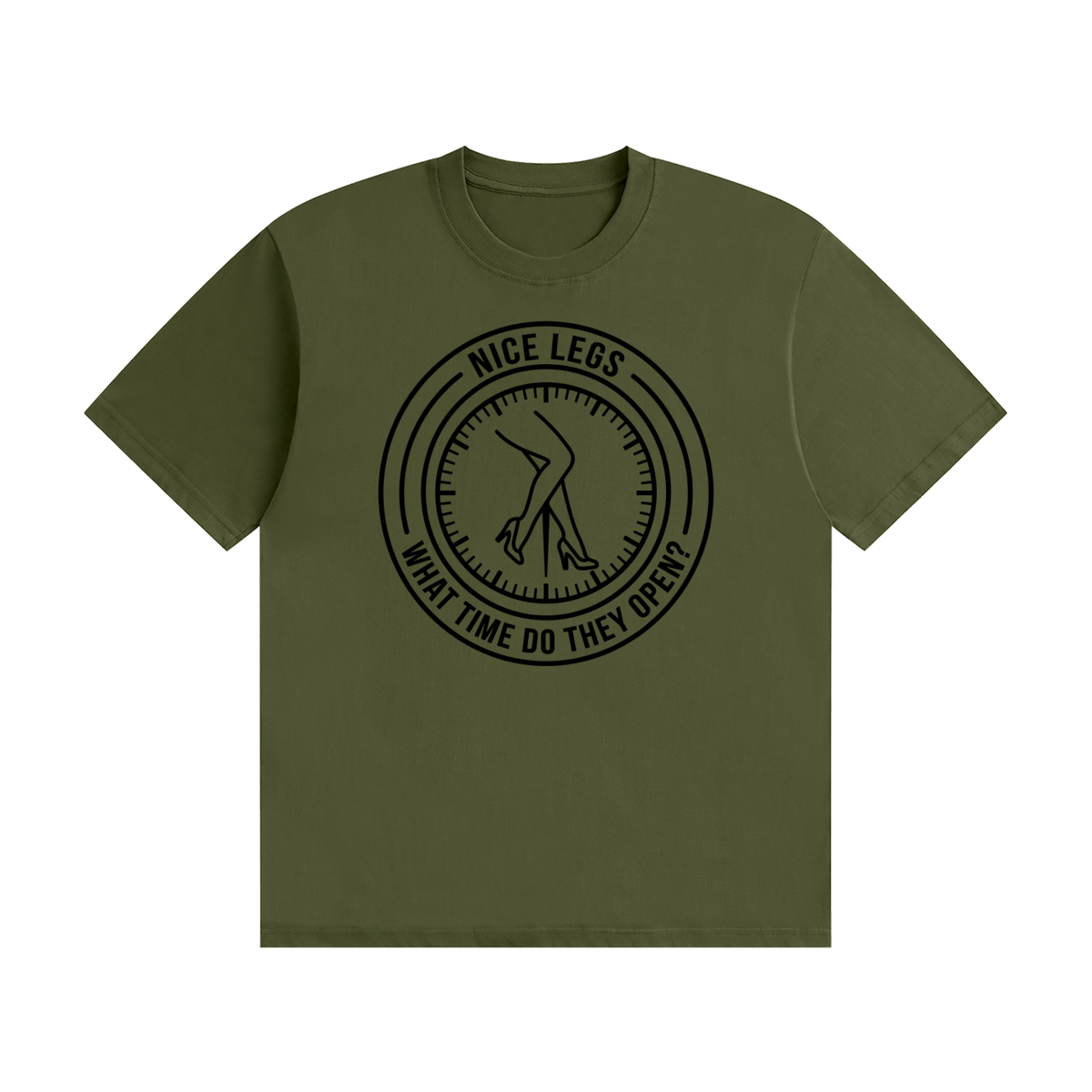 Nice Legs What Time Do They Open T-Shirt - funny pub slogan tee, photo 9