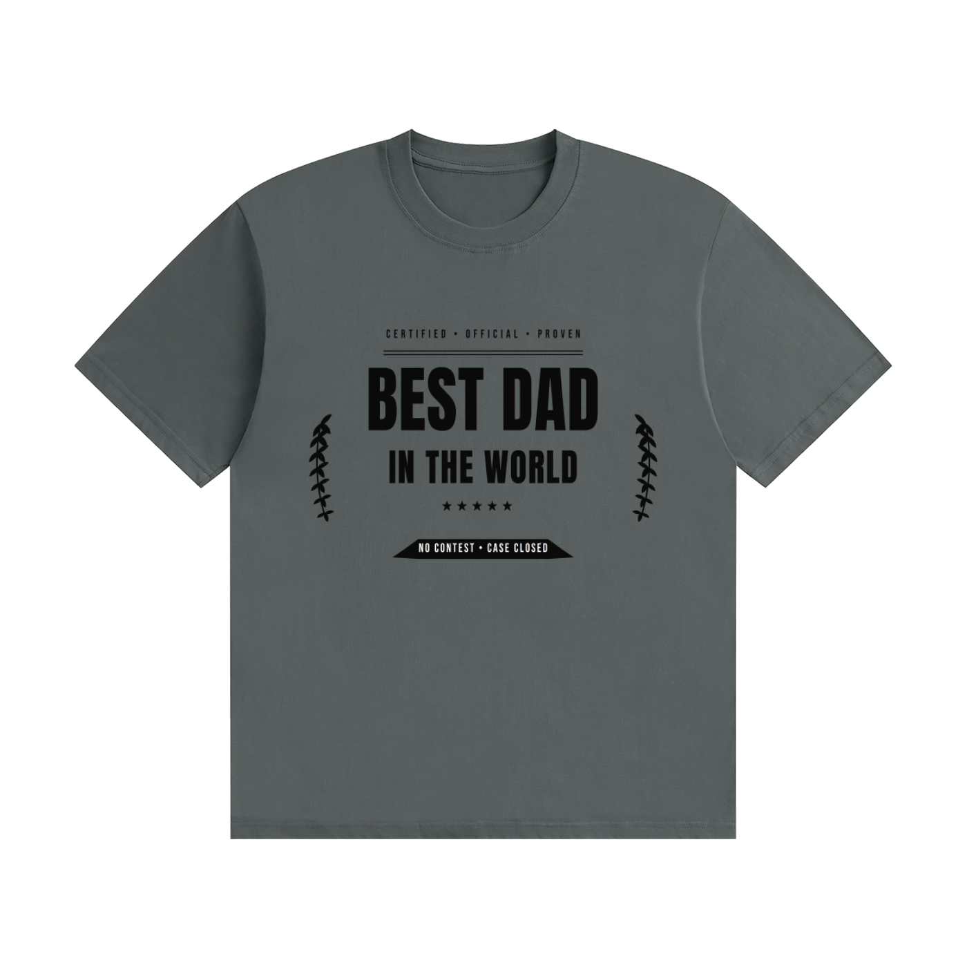 Best Dad In The World T-Shirt | Funny Father's Day Tee