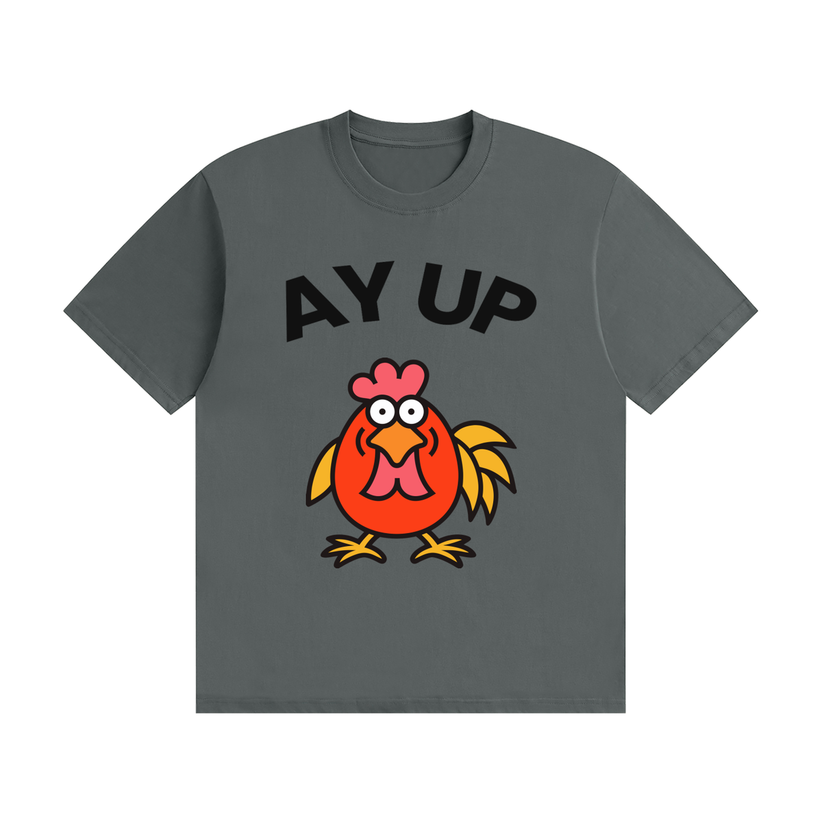Ay Up Cock T-Shirt | East Midlands Slogan Tee