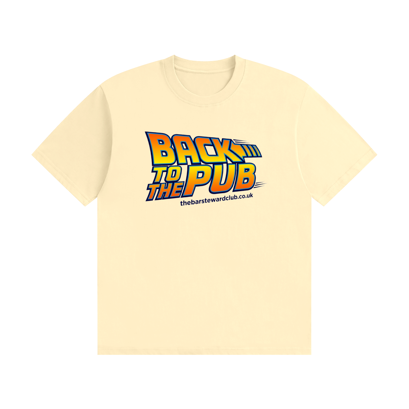 Back to the Pub T-Shirt | Retro Movie Parody Slogan Tee