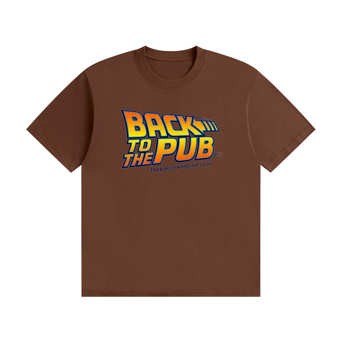 Back to the Pub T-Shirt | Retro Movie Parody Slogan Tee