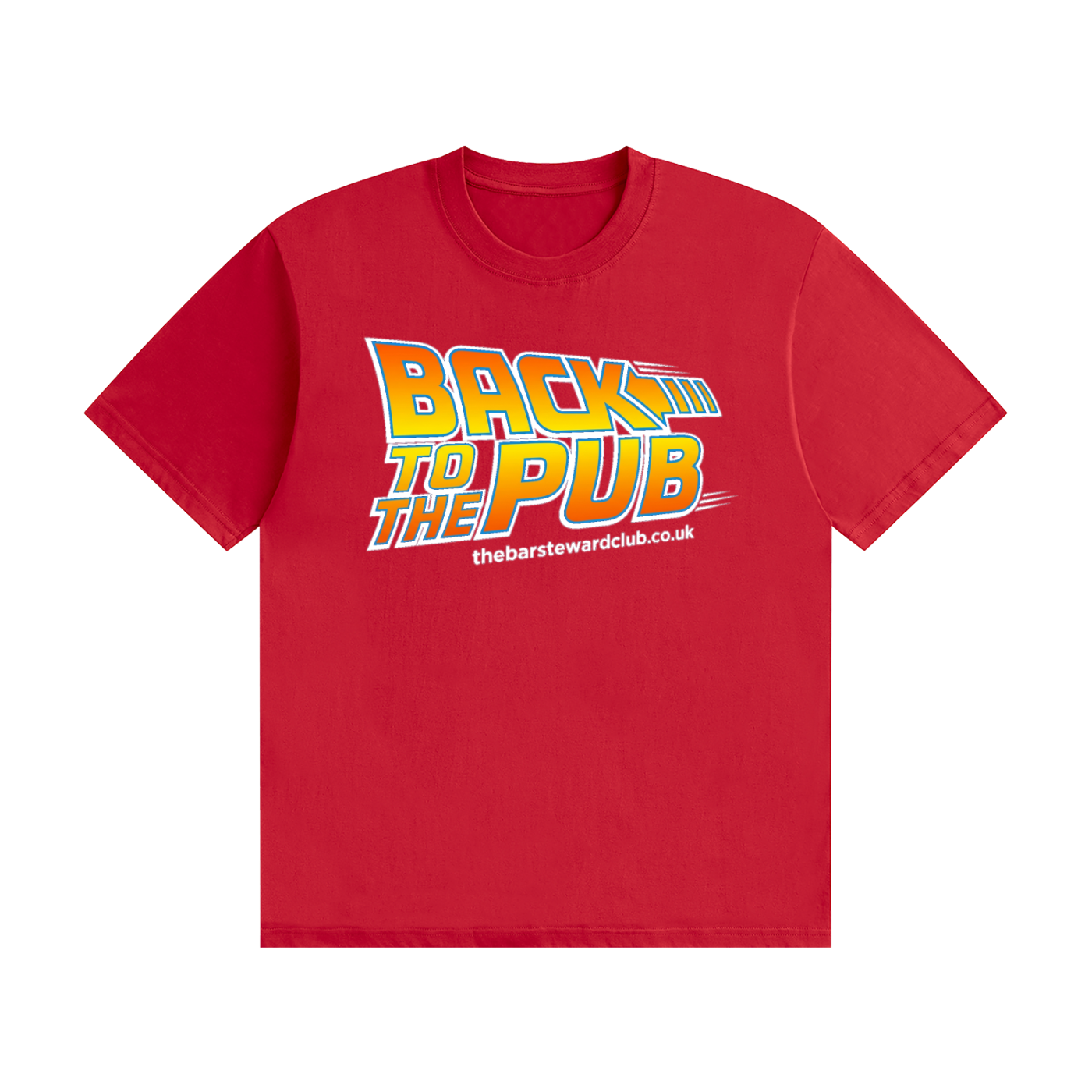 Back to the Pub T-Shirt | Retro Movie Parody Slogan Tee