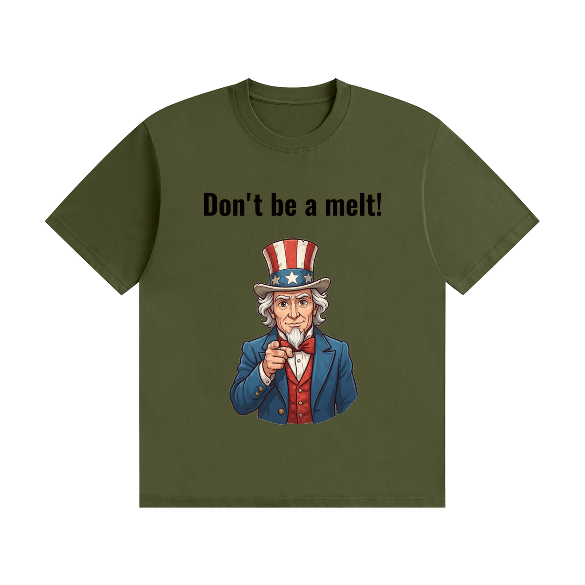 Don't Be a Melt T-Shirt | Funny British Slang Tee