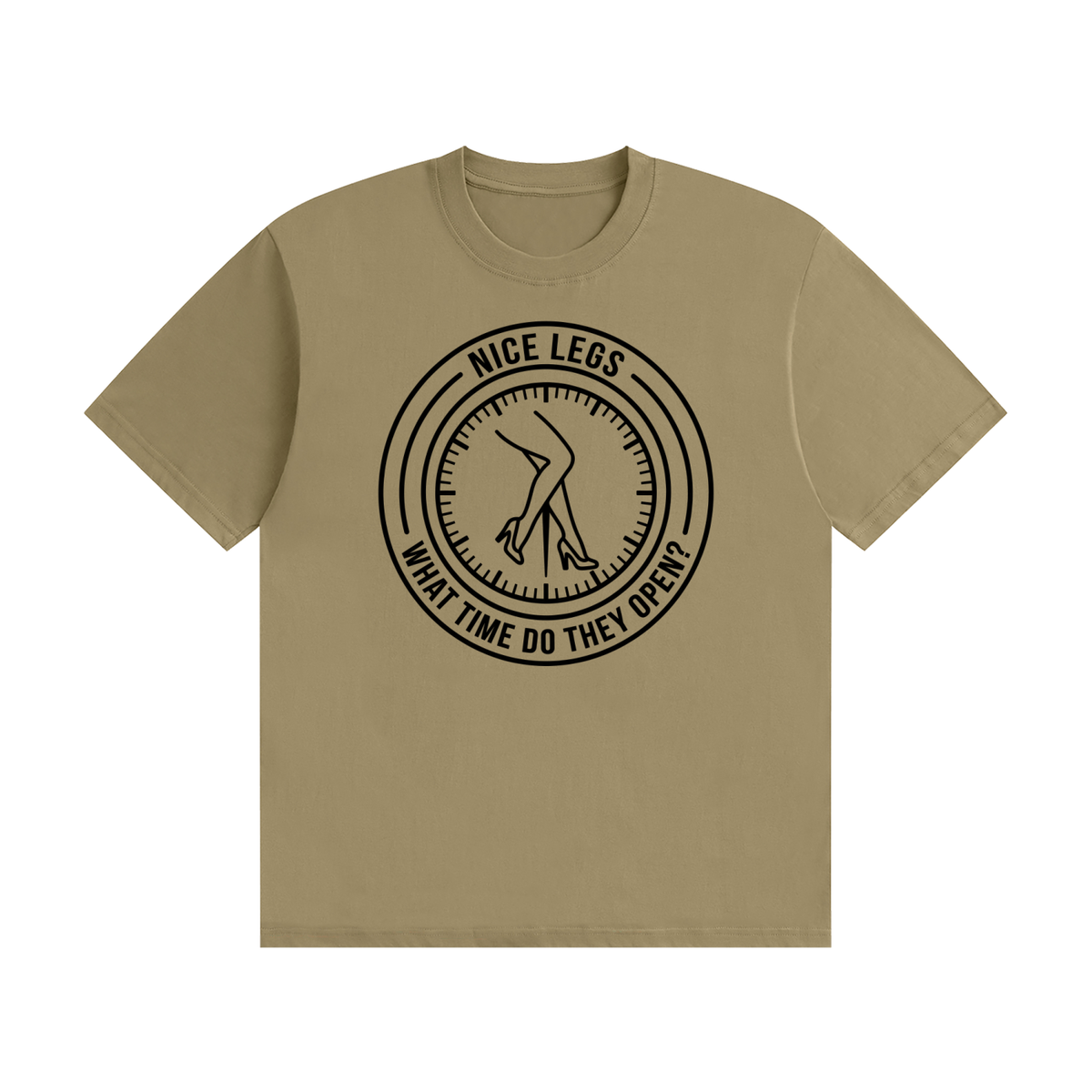Nice Legs What Time Do They Open T-Shirt - funny pub slogan tee, photo 3