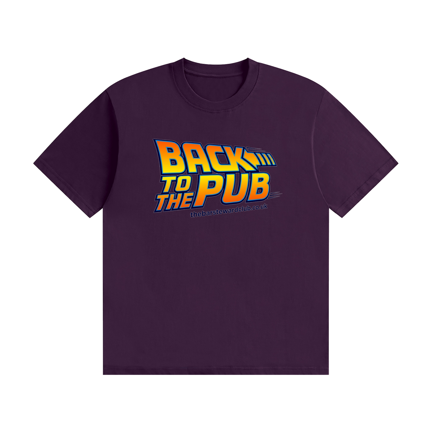 Back to the Pub T-Shirt | Retro Movie Parody Slogan Tee