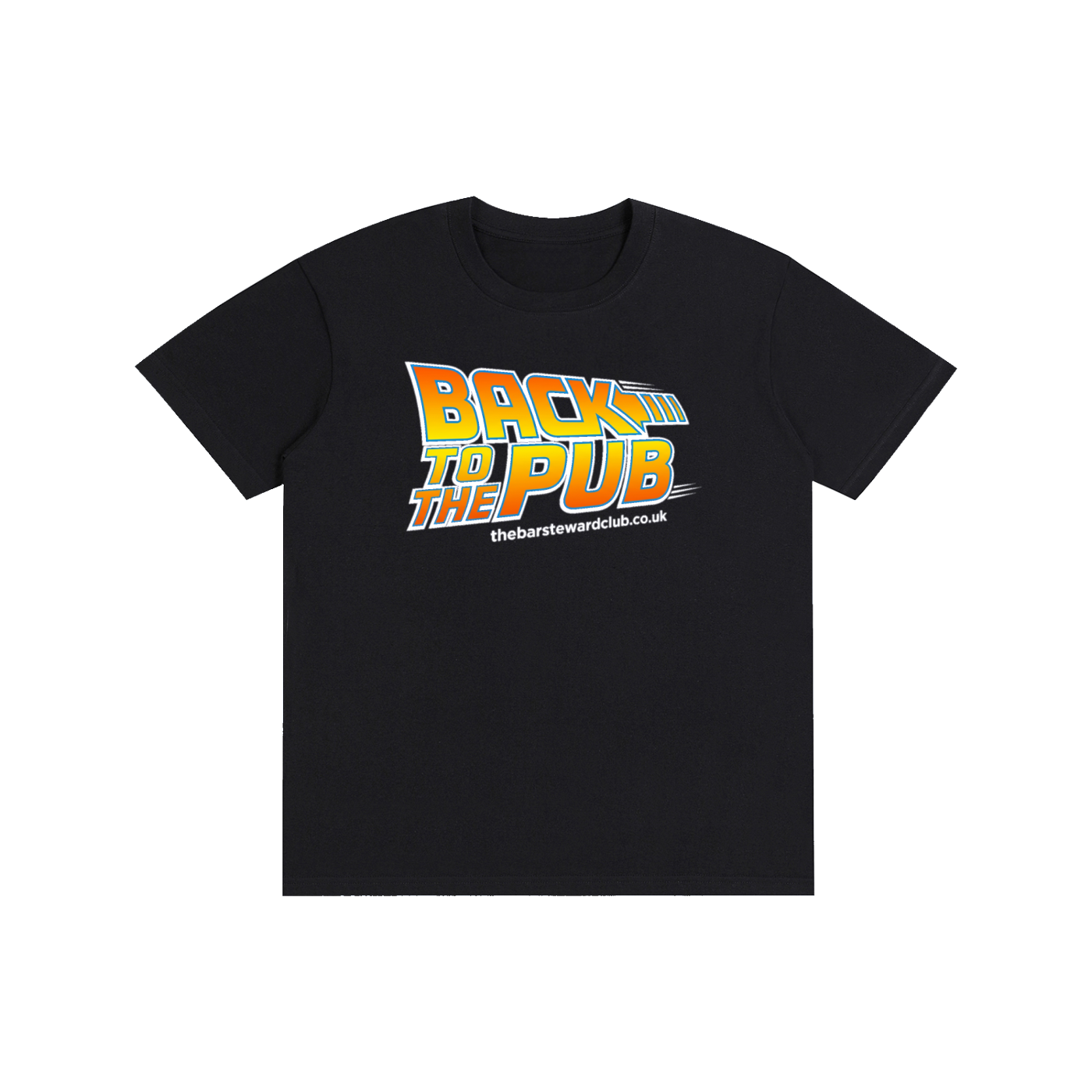 Back to the Pub T-Shirt | Retro Movie Parody Slogan Tee