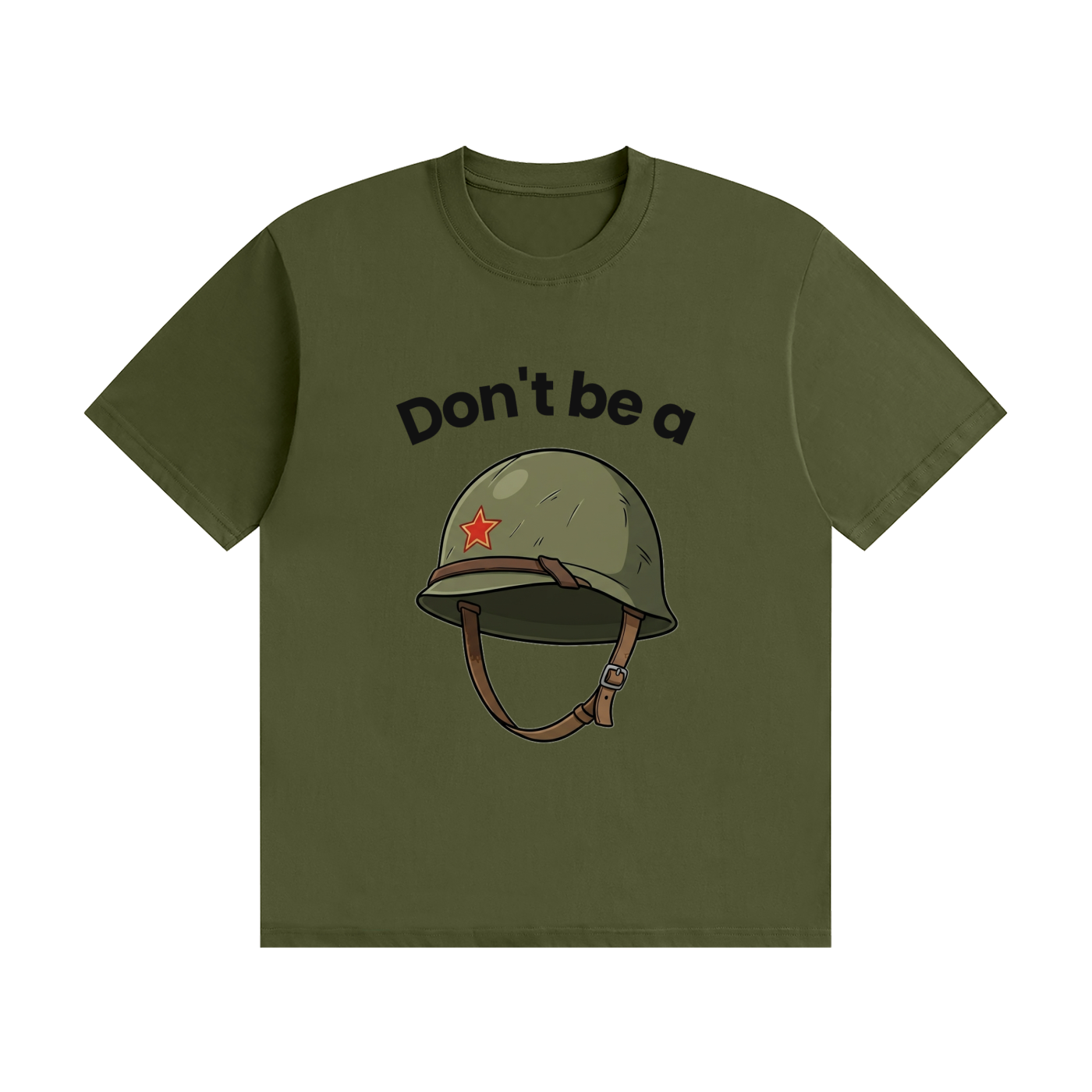 Don't Be a Helmet T-Shirt | Funny British Slogan Tee